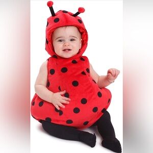 Ladybug Costume 0-6 mo NWOT